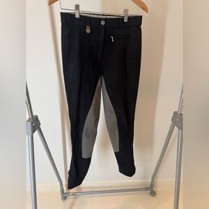 Pikeur Laguna Full Seat Black and Grey size 28/40 breeches